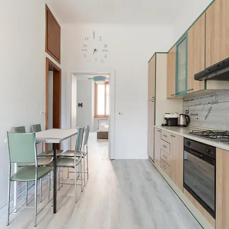 Guesthost - Turquoise Mini Flat Near Fs דירה מילאנו