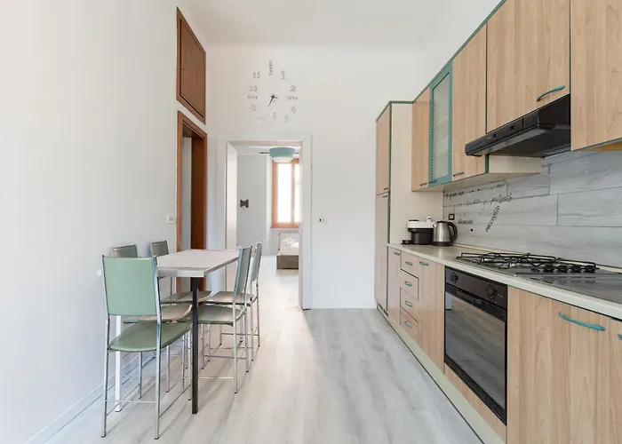 Guesthost - Turquoise Mini Flat Near Fs Apartment Mailand
