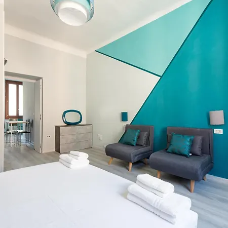 Guesthost - Turquoise Mini Flat Near Fs Apartamento Milán